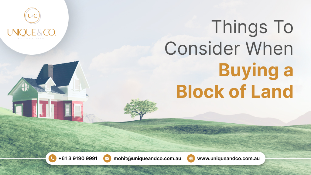 Things To Consider When Buying a Block of Land